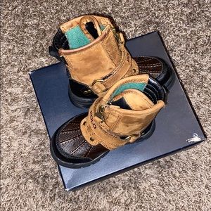 Toddlers Tan/Chocolate Conquest HI